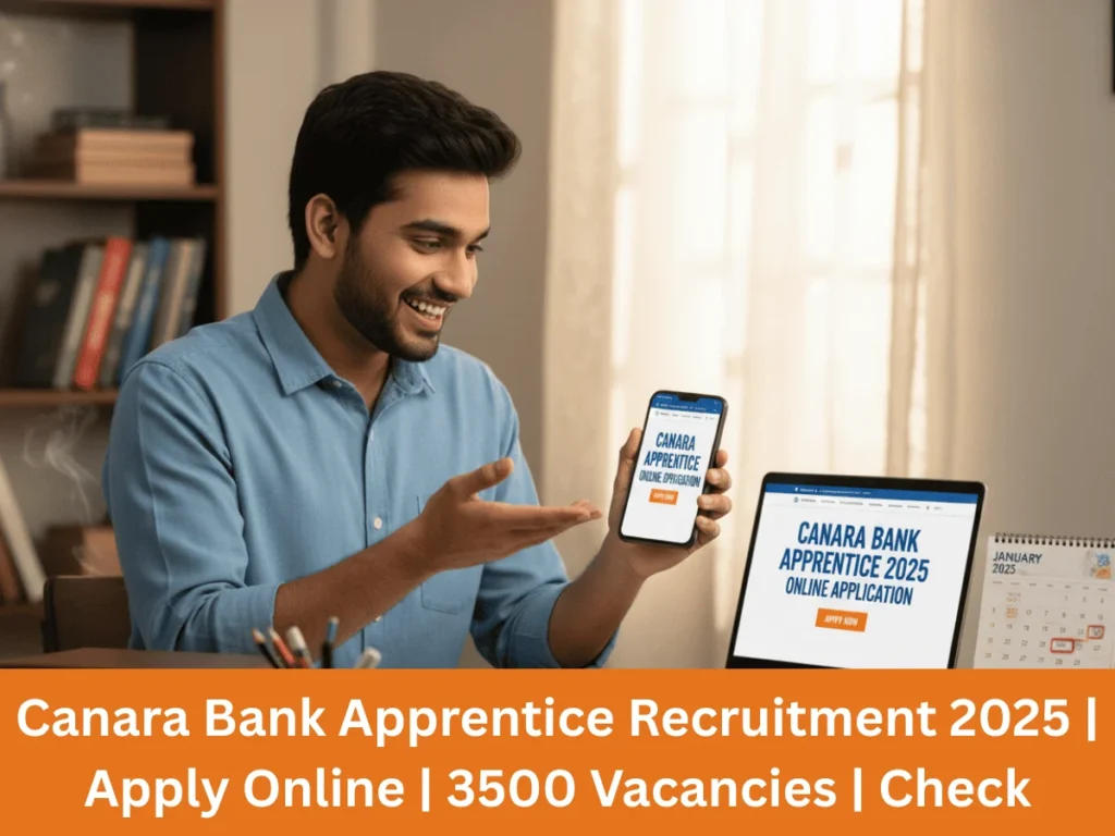 Canara Bank Apprentice Recruitment 2025