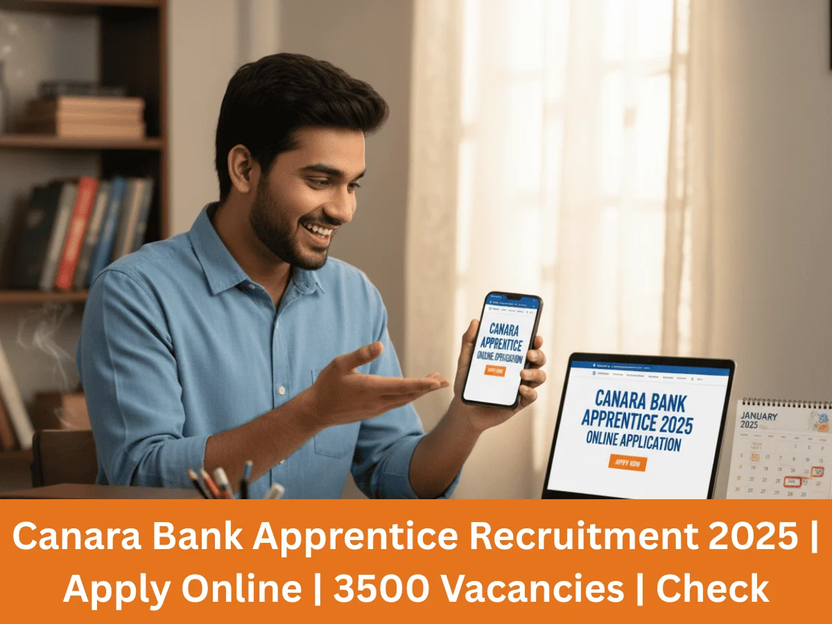 Canara Bank Apprentice Recruitment 2025
