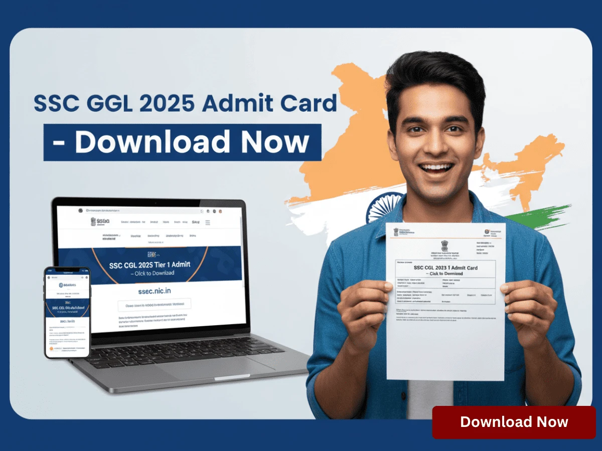 SSC CGL Admit Card 2025 Tier1